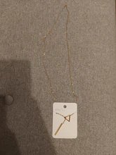 DOTIFI para las mujeres collares la innovación pendiente doble cadena larga calado triángulo y Baguette collar de acero inoxidable