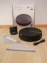 Robot-Vacuum-Cleaner Sweep Roborock E4 Automatically-Charge And Wet 200mins App-Control