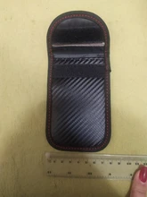 Bolsa de bloqueo de señal de llave de coche, bolso de Faraday, Fob, RFID
