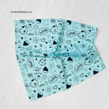 

Pocket Square in jacket pocket Blue happy (51831)