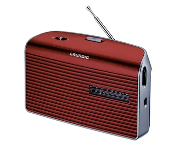 

GRUNDIG MUSIC 60 RED AM/FM LAPTOP DESKTOP WITH SPEAKER