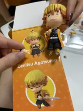 Cazadora de Zenitsu Agatsuma 1334 Kamado Tanjirou 1193 Nezuko 1194 PVC figura de acción de juguete de modelos coleccionables