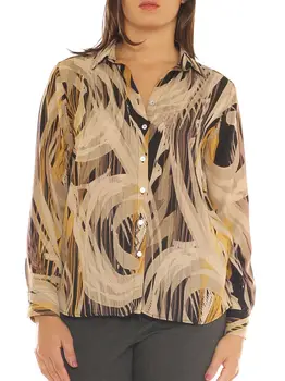 

Shirt women georgette fancy ethnic size soft