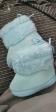 Botas de invierno y otoño para bebés, calzado infantil con suela antideslizante, cálido, de piel sintética, para cuna y nieve
