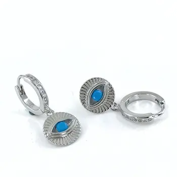 

Eye Sunglasses Sport Silver Earrings