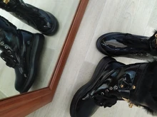 Ankle-Boots Sneakers Warm-Shoes High-Top Women Winter Short Black/sliver LEOSOXS No 