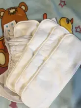 Happyflute 4 unids/set lavable ecológico tela cubierta de pañal ajustable reutilizable de tela pañales pañal de tela de fit 3-15kg bebé