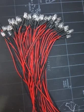 Bulb Diodes Led-Light-Lamp Prewired Home-Decoration 10pcs/Lot 5mm 20cm 12V for DIY Four-Colors