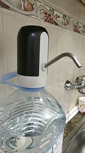 HiPiCok-dispensador de agua eléctrico automático, bomba de botella de agua con interruptor automático, con carga USB