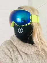 Ski-Goggles Glasses Anti-Fog Sport X-TIGER Uv400-Protection Magnetic Double-Layers Outdoor