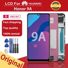 

100% Original 6.3" Display For HUAWEI Honor 9A LCD Screen Touch Digitizer Assembly For Honor 9A MOA-LX9N Display Repair Parts