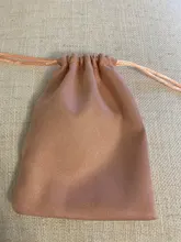 Bolso de diseño de logotipo bolsos con cordones personalizados, embalaje de joyería, elegante, para recuerdo de boda, color rosa, franela, cosméticos, 100