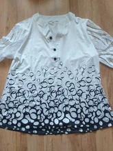 Blusa de talla grande para mujer, blusa de talla grande 4xl 5XL, Tops de primavera y verano con cuello en V, Media manga con empalme de encaje estampado bohemio para mujer 2020