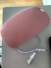 XZMUV-minisecador de uñas portátil, lámpara de manicura de 6 LED UV, Cable USB, para uso doméstico, 6W