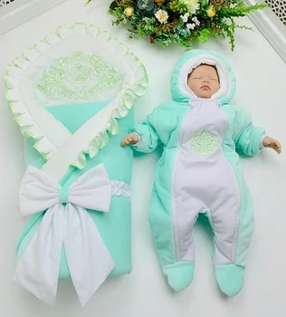 

Комплект на выписку "Королевский" ЗИМА Комплекты на выписку и для прогулок 0-6 мес