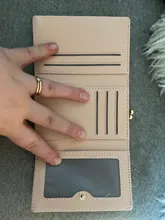 Mujeres de la cartera de 2021 corta dama billeteras de mujer, Color Rojo Negro Mini dinero monederos pequeño pliegue de la PU de cuero moneda monedero tarjeta titular