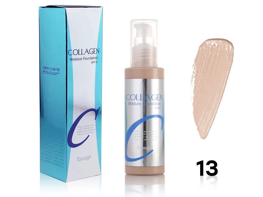 Enough collagen moisture foundation spf 15 тон 21. увлажняющий тональный крем с коллагеном enough collagen moisture foundation ,тон 13 тон. коллаген тональный крем тона. тональный крем enough collagen moisture foundation. корейский тональный коллаген.