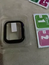 Para carcasa de reloj apple 44mm 40mm 38mm 42mm iwatch carcasa de pantalla protector de parachoques de templado de vidrio de apple watch Serie 6 iPhone 5 4 3