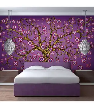 

Photo Mural-abstract: Tree (violet)