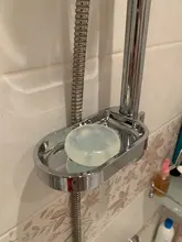 Dish-Holder Soap-Pallet Slide-Bar Shower-Rod Bathroom Gadget ABS Adjustable