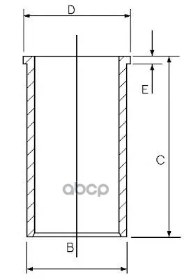 Гильза Цилиндра Citroen Jumper/Peugeot Boxer/Fiat Ducato 2.8d/2,8td/2.8hdi Goetze 1402893000 Goetze арт. 1402893000
