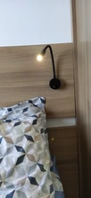 Reading-Lamp Book-Lamp Wall-Light Bedside Eu-Us-Plug LED Silver Black White New-Design
