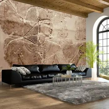 

Wall mural-Stone Pharaoh - 400x280 cm