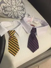 Pajarita a rayas para perro y gato, Collar ajustable para mascotas, corbata blanca para perro, y boda para fiesta, 2020