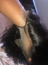 13x4 rizado profundo transparente frente de encaje pelucas de cabello humano rizado brasileño pelucas de cabello humano Pre arrancado Peluca de encaje onda profunda peluca