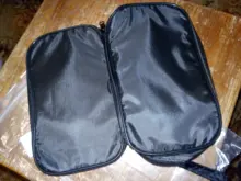 Pouch-Tool-Bag Storage-Bag Toolkit Soft-Case Multimeter UT Shockproof Black Cloth 20--12--4cm