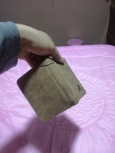 Cartera corta de cuero recubierto para hombre, billetera Retro triple Vertical, billetera coreana para jóvenes, varias tarjetas, 2020
