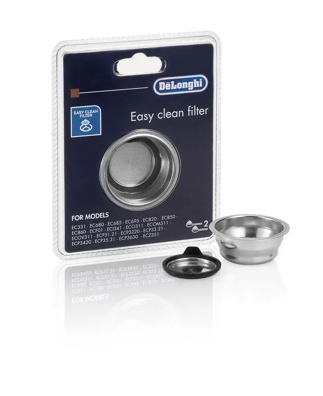 Delonghi фильтр 2 чашки кофейника отдельные посвящает значок ECO311 скульптура EC8 |