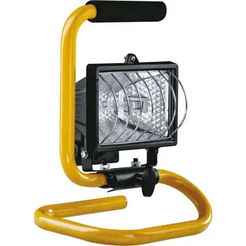 

Halogen floodlight 94 605 nfl-ph2-150-r7s/Bly 150 W R7S IP54 Io 150 W Black/yellow navigator 14741