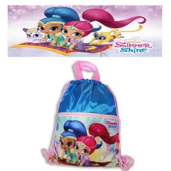 

SHIMMER & SHINE backpack 29CM 3DMOCHILA 32 X 26CMS and COAT 44 X33CMS 3MODELO