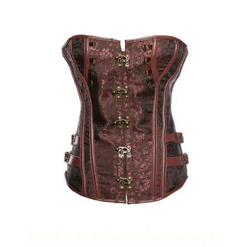

Plus Size S-6XL Corset Steampunk Corsage Bodice Sexy Gothic Overbust Women Corsets & Bustiers Overbust Sexy Lolita Lace Corsets