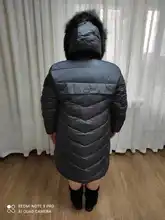 Down-Jacket Clothing Coat Winter Women Astrid Outerwear Fur with A-Fur-Collar Loose Quality