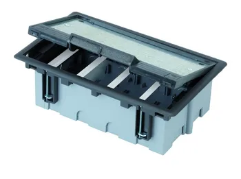 

Simon Hatch for 4 s module. Depth 90mm. Gray SF410-1