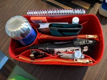 Insert-Bag Makeup-Organizer Storage Toiletry Travel Womens New Girl Popular Felt Multi-Functional