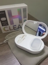 Eraclean-máquina de limpieza por ultrasonidos para lentes de contacto, limpiador recargable con temporizador y vibración de alta frecuencia, 56000Hz