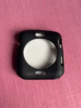 Funda protectora de silicona para Apple Watch, funda de 44mm y 40mm para iWatch de 42mm y 38mm, accesorios para Apple watch series SE 3 4 5 6