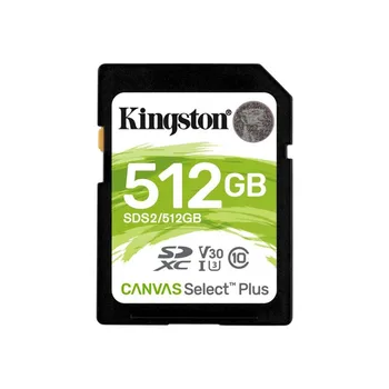 

Game Memory card KINGSTON CARD SDXC MEMORY 512 GB Kingston Canvas Select Plus-flashlight memory Card-512 GB - V