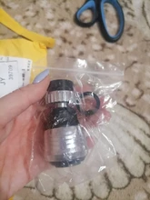 ZhangJi-grifo de ahorro de agua giratorio, conector de doble modo, grifo aireador de cocina, difusor, filtro burbujeador, boquilla de cabezal de ducha