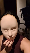 Cabeza de entrenamiento de tatuaje Facial 5D, maniquí de silicona para práctica de maquillaje permanente, tatuaje para labios y cejas, cabeza de muñeca para la piel