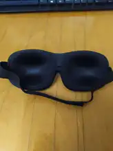 BYEPAIN-mascarilla 3D para dormir, máscara de algodón transpirable con relleno para dormir, los ojos con parche para bloqueo de luz, 1 Uds.