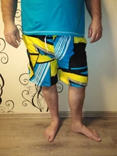 Bañador de talla grande para hombre, de talla grande 6XL traje de baño, pantalones cortos de Surf, ropa de playa, bañadores de secado rápido, verano 2019