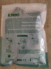 1-100 Uds KN95 Mascarillas FFP2 reutilizable 5 capas de protección 95% PM2.5 aprobado higiénico ffp2mask ce FFP2 Negras fpp2