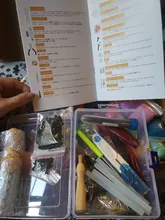 LMDZ aguja Felting Kit, lana Roving 40 colores Set, aguja para fieltro para principiantes Kit, herramientas de fieltro de lana con herramienta para fieltro instrucciones