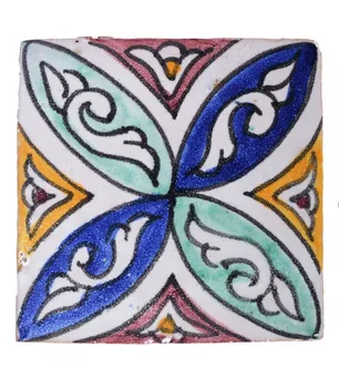 

Azulejo Andalusí - 10 cm - Various Designs - Handmade - Model 34