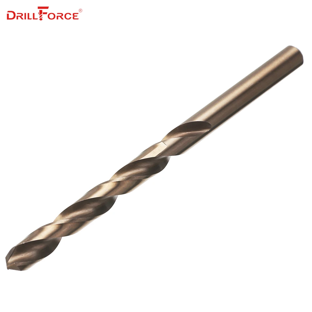 DRILLFORCE 13/19/25 шт. HSS M35 кобальтовое Сверло по металлу Нержавеющая сталь Сверление дерева Набор насадок для девочек от 1 года до 13 мм Мощность инструменты аксессуары