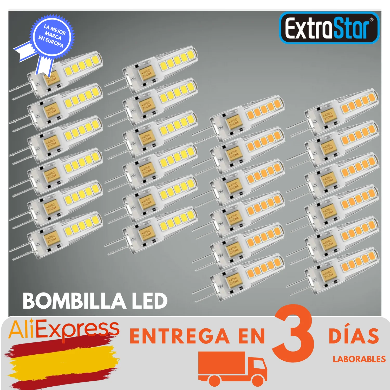 ExtraStar®G4/1.8W LED cooler lamp, fridge, freezer, warm white/cool white
